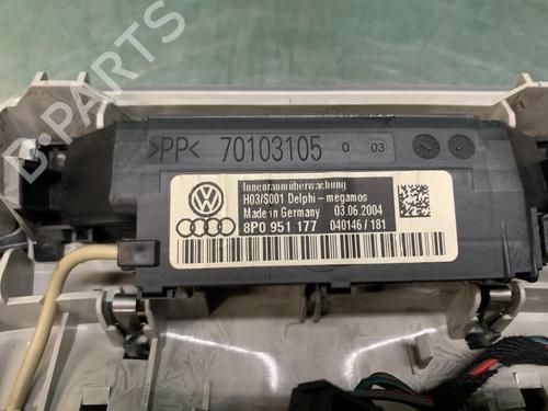 Interior roof light AUDI A3 (8P1) 2.0 TDI 16V | BP19621720I8 