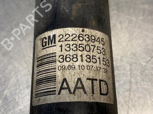 Left rear shock absorber OPEL MERIVA B MPV (S10) 1.7 CDTI (75) | BP29586262M18 