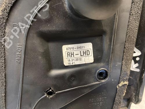 Right mirror PEUGEOT 107 (PM_, PN_) 1.0 | BP28300070C27 