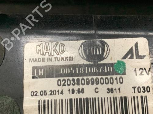 Left taillight FIAT DOBLO Cargo (263_) 1.6 D Multijet (263WXD1B, 263WXR1B, 263WXX1B, 263ZXD1B,... | BP22764128C34 