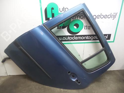 Used Left rear door RENAULT CLIO III (BR0/1, CR0/1) 1.2 16V (BR02, BR0J, BR11, CR02, CR0J, CR11) (75 hp) 19605924