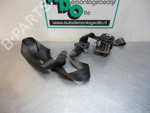 Used Rear left seatbelt PEUGEOT 206 Hatchback (2A/C) 1.1 i (60 hp) 19608147