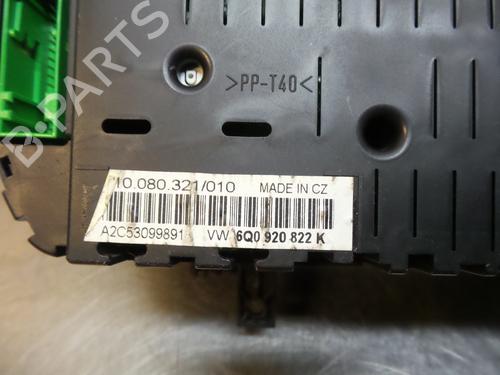 Instrument cluster VW POLO (9N_, 9A_) 1.4 TDI | BP19612657C47 
