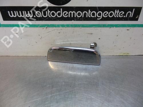 Used Rear left exterior door handle OPEL AGILA (A) (H00) 1.2 16V (F68) (75 hp) 19609660