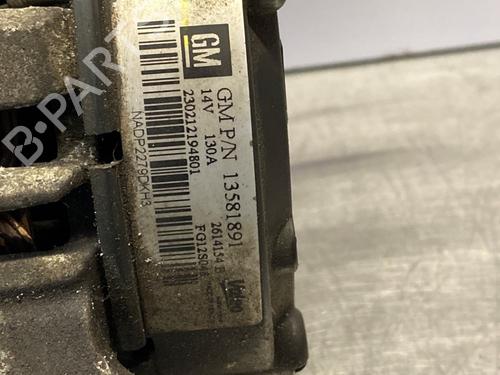 Alternator OPEL ASTRA J (P10) 1.4 Turbo (68) | BP32660122M7