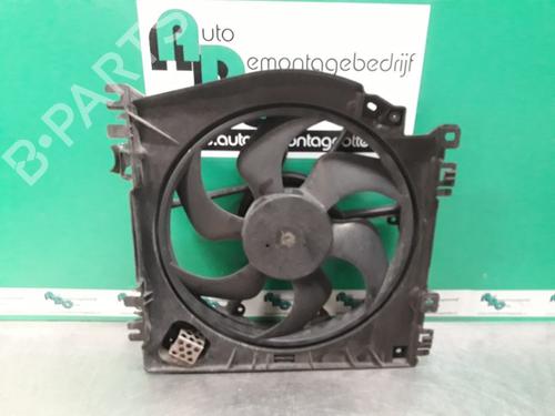 Used Radiator fan RENAULT CLIO III (BR0/1, CR0/1) 1.4 16V (98 hp) 19615417