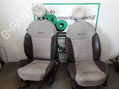 Used Seats set FIAT 500 C (312_) 1.2 (312CXA1A, 312AXA1A) (69 hp) 19621884