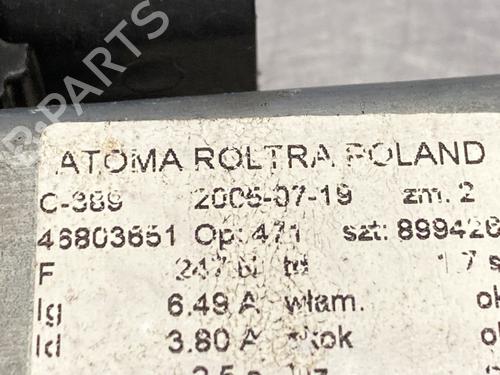 Front right window mechanism FIAT PANDA (169_) 1.2 4x4 (169.AXB2A) | BP37185582C23 - Image 3