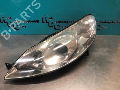 Lyskaster venstre PEUGEOT 407 SW (6E_, 6D_) 2.0 (136 hp) 28298159