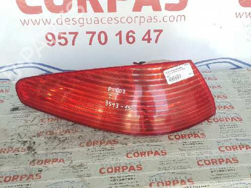 Used Left taillight PEUGEOT 607 (9D, 9U) 3.0 V6 24V (207 hp) 19554134