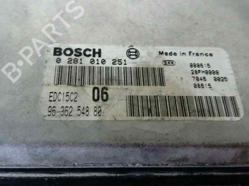 Engine control unit (ECU) CITROËN XANTIA (X1_, X2_)  | BP19547381M57 