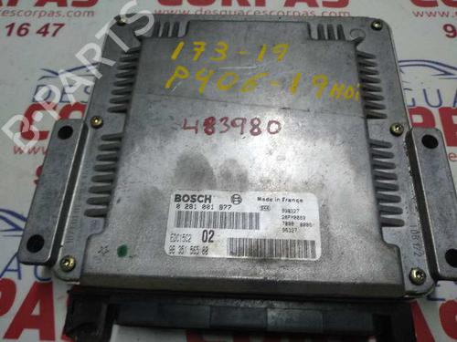 Used Engine control unit (ECU) PEUGEOT 406 (8B) [1995-2005]  19552702