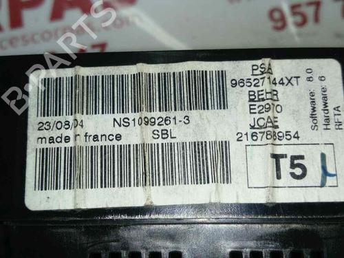 Climate control PEUGEOT 307 Break (3E)  | BP19551506I5 