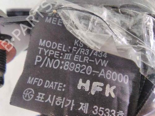 Rear right seatbelt HYUNDAI i30 (GD)  | BP19564124I28 