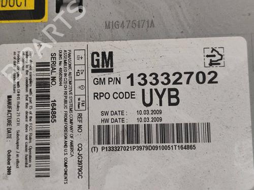 Radio OPEL INSIGNIA A (G09)  | BP27472268E6 