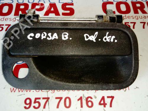 Used Front right exterior door handle OPEL CORSA B (S93) [1993-2009]  19549047