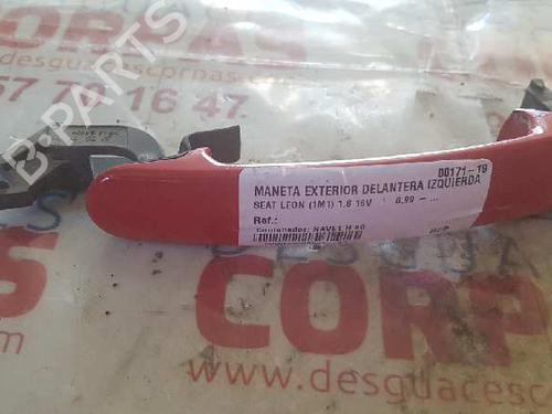 Used Front left exterior door handle SEAT LEON (1M1) [1999-2006]  19552576