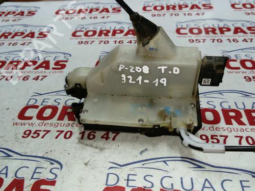 Rear right lock PEUGEOT 208 I (CA_, CC_) 1.4 HDi | BP19553695C99 