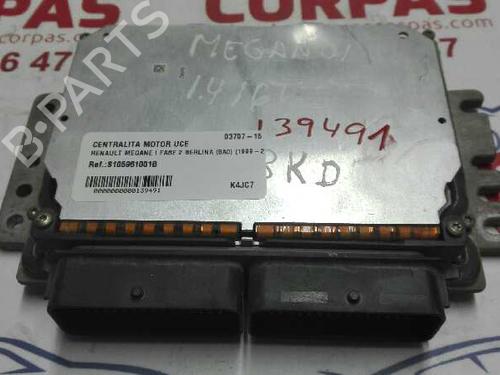 Used Engine control unit (ECU) RENAULT MEGANE I (BA0/1_) 1.4 16V (BA0D, BA1H, BA0W, BA10) (95 hp) 19546997