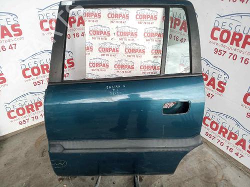 Used Left rear door OPEL ZAFIRA A MPV (T98) [1999-2006]  19553572