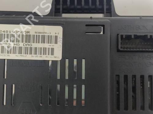 Instrument cluster RENAULT SCÉNIC III (JZ0/1_) | BP19569658C47