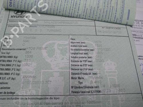 Rear left window mechanism HYUNDAI ATOS PRIME (MX)  | BP22557624C24 
