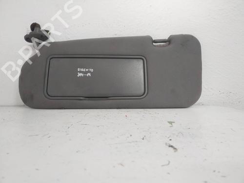 Used Left sun visor KIA SORENTO I (JC) [2002-2011]  19557045