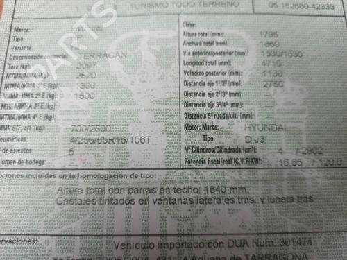 Heater resistor HYUNDAI TERRACAN (HP)  | BP19564386M108 