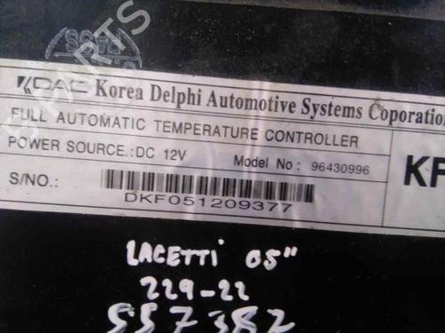 Climate control CHEVROLET LACETTI (J200)  | BP19563062I5 
