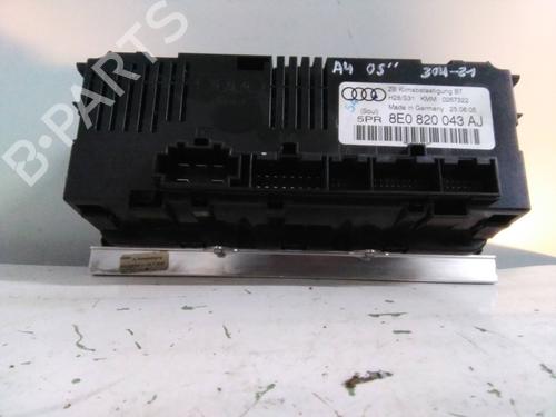 Climate control AUDI A4 B6 (8E2)  | BP20648937I5 