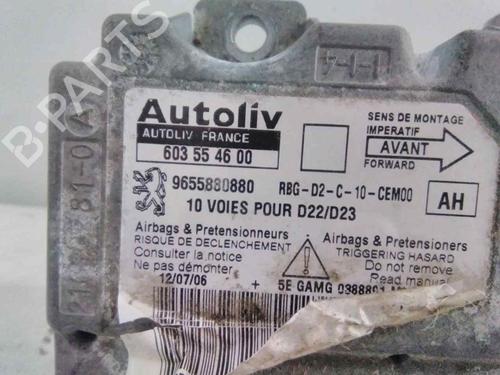 ECU airbags PEUGEOT 407 (6D_)  | BP19567410M53 