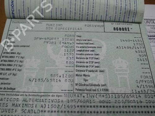 Pipe FORD FOCUS I (DAW, DBW)  | BP19550676M125 
