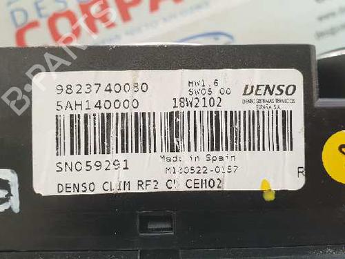 Climate control CITROËN C-ELYSEE (DD_) 1.6 BlueHDi 100 | BP19553858I5