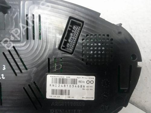 Instrument cluster RENAULT MEGANE III Hatchback (BZ0/1_, B3_)  | BP19562796C47 