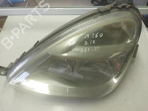 Used Left headlight MERCEDES-BENZ A-CLASS (W168) [1997-2005]  19660921