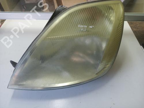 Used Left headlight FORD FIESTA V (JH_, JD_) [2001-2014]  19557989