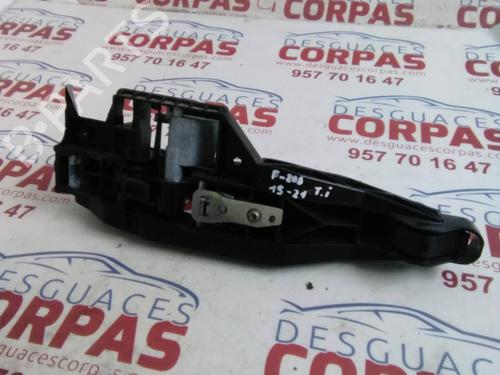Rear left exterior door handle PEUGEOT 208 I (CA_, CC_) 1.2 VTI 82 | BP19555069C130 