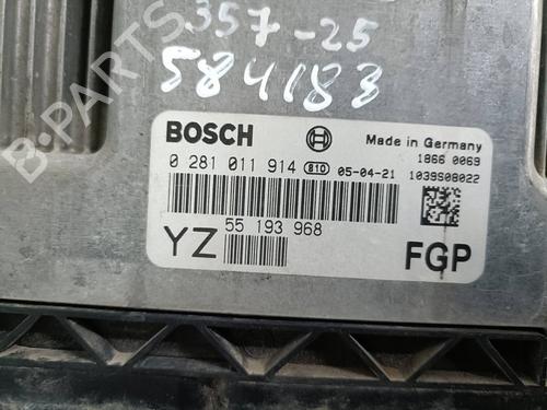 Engine control unit (ECU) OPEL VECTRA C (Z02) 1.9 CDTI (F69) | BP33402114M57 - Image 3