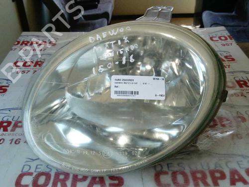 Used Left headlight DAEWOO MATIZ (M100, M150) [1998-2025]  19551019