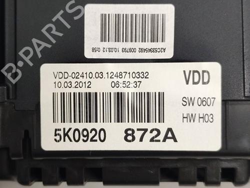 Instrument cluster VW GOLF VI (5K1) | BP30488522C47