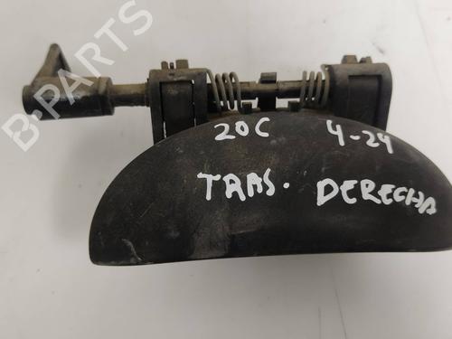 Used Rear right exterior door handle PEUGEOT 206 Hatchback (2A/C) 1.9 D (69 hp) 19570104