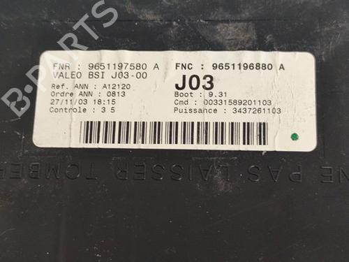 Fuse box PEUGEOT 307 Break (3E)  | BP29428953E1 