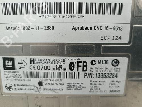 Electronic module OPEL ASTRA J (P10)  | BP29400706M83 