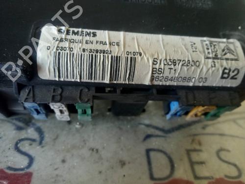 Engine control unit (ECU) PEUGEOT 206 Hatchback (2A/C) 1.9 D | BP19555677M57 