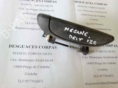 Used Front left exterior door handle RENAULT MEGANE I Coach (DA0/1_) [1996-2003]  19546081
