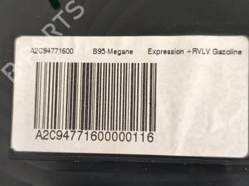Instrument cluster RENAULT MEGANE III Hatchback (BZ0/1_, B3_)  | BP26714197C47 
