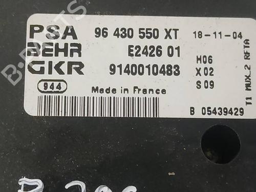 Climate control PEUGEOT 206 Hatchback (2A/C) 1.4 HDi eco 70 | BP19797706I5 