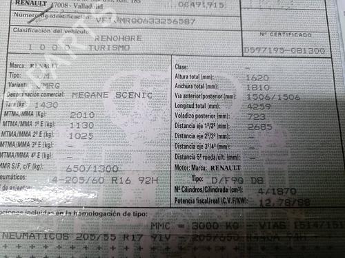 Engine RENAULT SCÉNIC II (JM0/1_)  | BP34251759M1  - Image 12