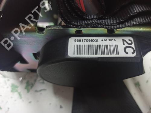 Rear center seatbelt CITROËN C3 Picasso (SH_)  | BP19561599I27 