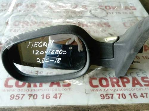 Used Left mirror RENAULT MEGANE I Classic (LA0/1_) 1.4 16V (LA0D, LA1H, lA0W, LA10) (95 hp) 19551350